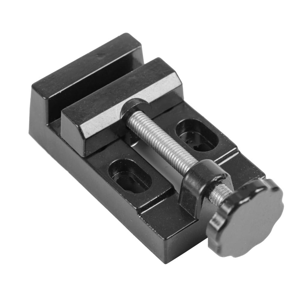 Drill Press Bench - F50 Mini Flat Clamp Bench Vise