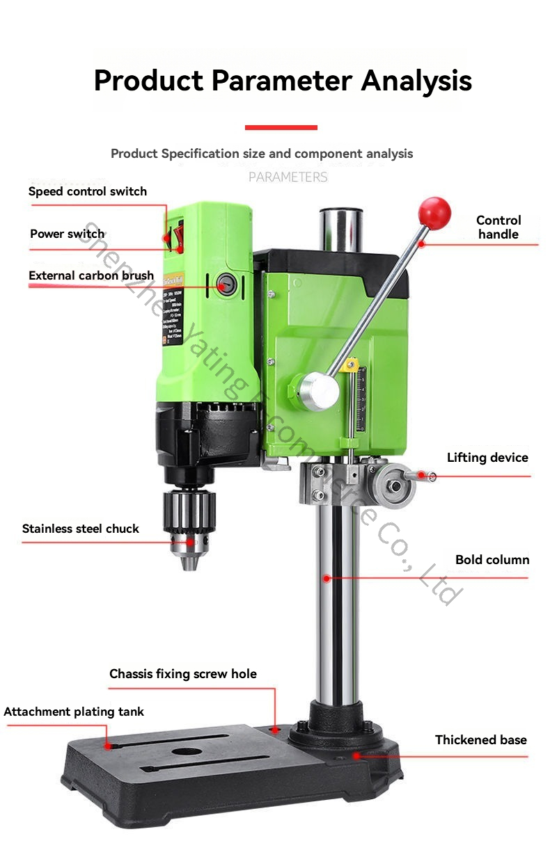 220V 1050W Upgraded Bench Dril - đánh giá và giá Drill Press Bench