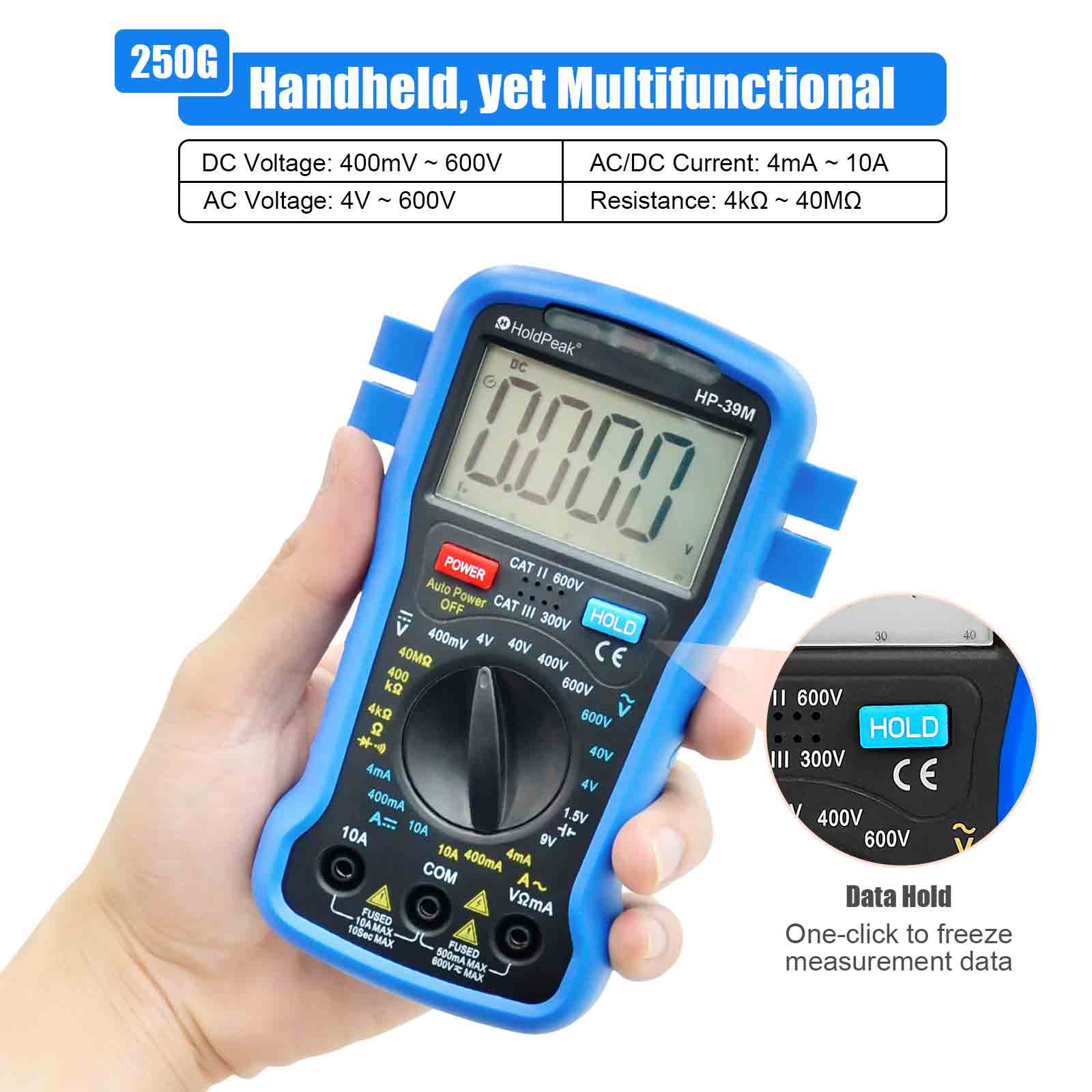 True RMS Digital Multimeter 40 - đánh giá và giá Workshop Tools Display